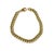 Vintage 14K Yellow Gold Italian Link Bracelet. This bracelet features polished rounded curb-style links that create a...