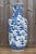 Large Antique Chinese Blue and White Dragon & Fish Porcelain Vase For Sale - Image 3 of 18