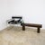 1970s Solid Tropical Wood Abstract Bench For Sale - Image 12 of 17