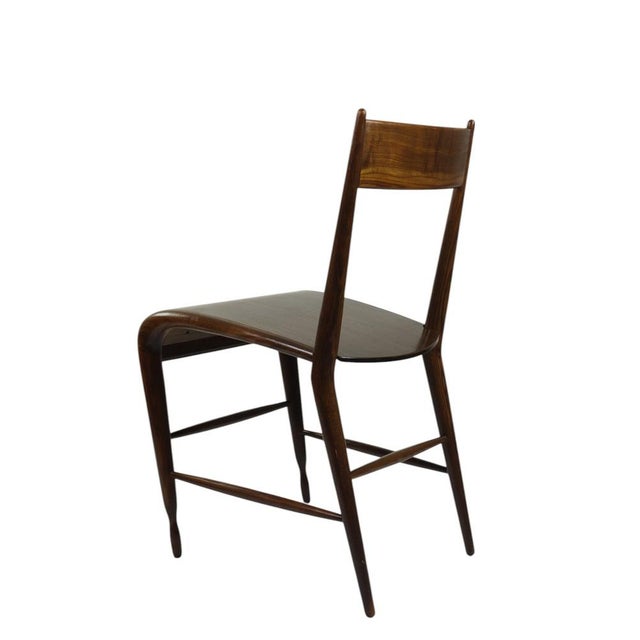 Wood Robin Chairs in Chestnut by Massimo Iosa Ghini for Calligaris, 1989, Set of 4 For Sale - Image 7 of 18