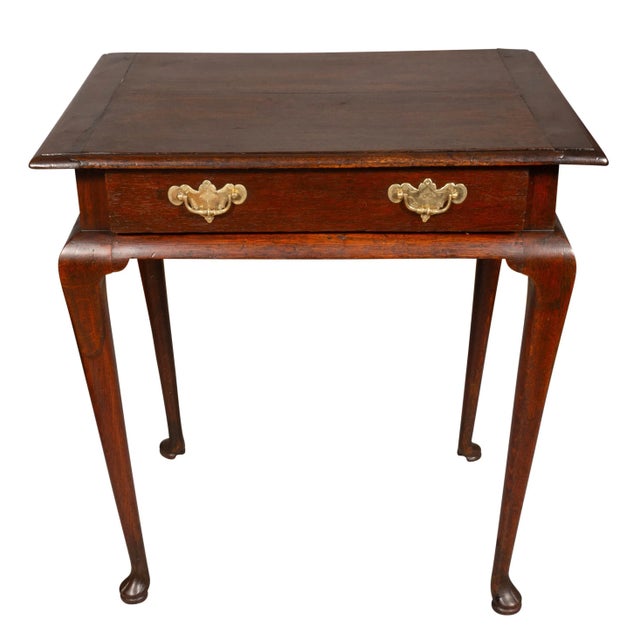 George III Oak Side Table For Sale - Image 4 of 11