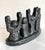 Silver 1960's Mid-Century Brutalist “Maccabees” Menorah by Ellen Lord for Austin Productions For Sale - Image 8 of 12