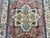 Terracotta Persian Style Heriz Wool Rug With Blue Accents, 3'11" X 6'3" For Sale - Image 6 of 14