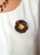 Brown Vintage Finn Jensen Sterling Silver Enamel Pansy Brooch, Norway 1950 For Sale - Image 8 of 10