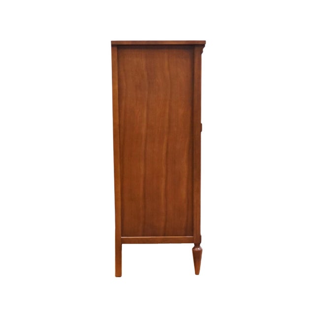 Bassett Furniture Centura Collection Solid Cherry Traditional Neoclassical 38" Chest of Drawers 9-4132 For Sale - Image 13 of 14