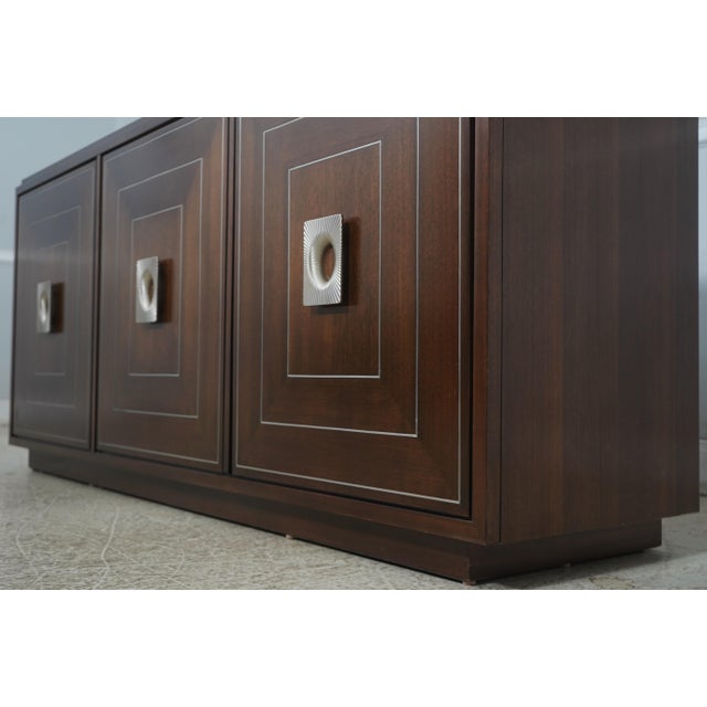 Lexington Modern Design Mahogany Credenza Console For Sale - Image 12 of 18