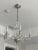 Chapman & Myers Contemporary Chapman & Myers 6-Arm Polished-Nickel Chandelier For Sale - Image 4 of 4