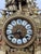 Vintage Brass Figurine Mantel Clock For Sale - Image 10 of 18