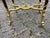 Late 20th Century French Louis XVI Mahogany & Marble Side Table For Sale - Image 11 of 12