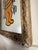 Wood Keith Haring School, Cup Man, Oil on Paper, 1992 For Sale - Image 7 of 8