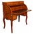 Antique French Louis XV Cylinder Marquetry & Ormolu Bureau Writing Desk 1880 For Sale - Image 10 of 17