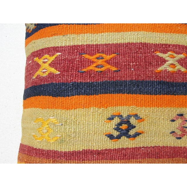 Kilim Rug Pillow For Sale - Image 10 of 12