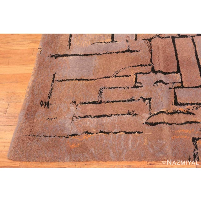 Nazmiyal Collection Scandinavian Rug After Piet Mondrian For Sale - Image 4 of 9