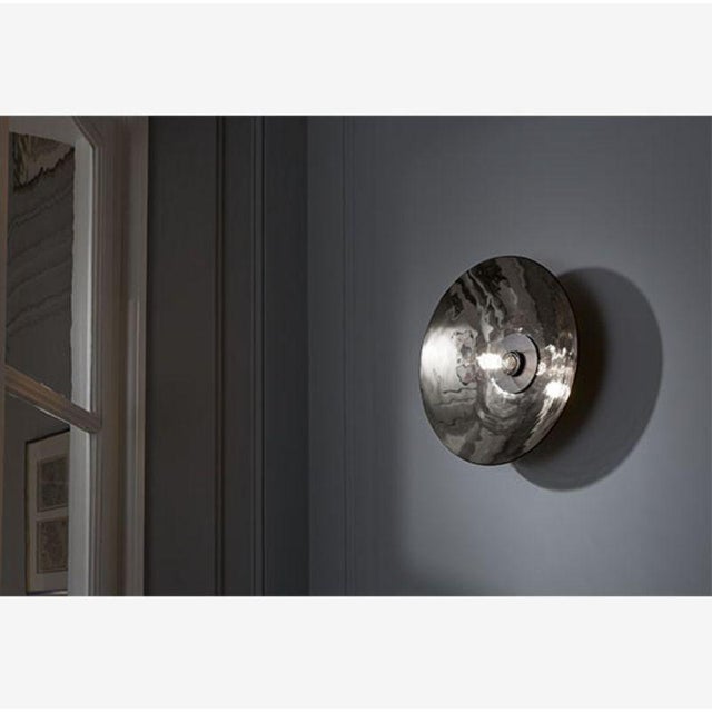 Metal Silver Zénith Wall Light by Radar For Sale - Image 7 of 14