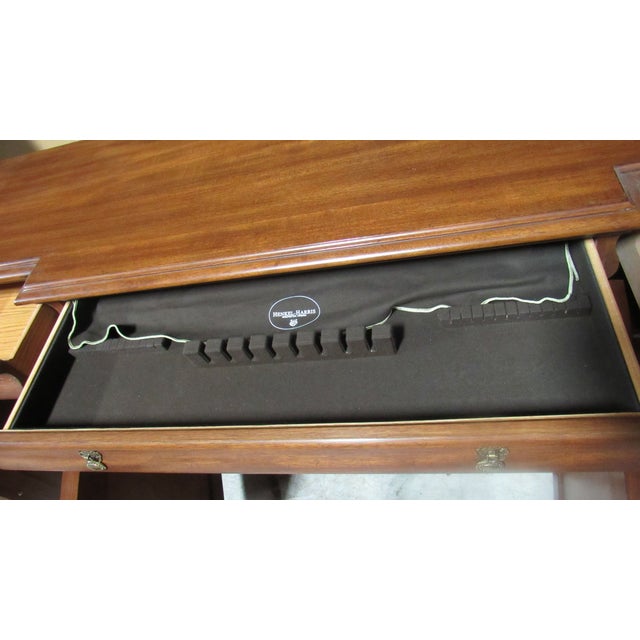 1980s 1980s Henkel Harris Mahogany Sideboard Console Designer For Sale - Image 5 of 7