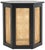 Danez Hexagon Cane Accent Table in Black / Natural For Sale - Image 9 of 9