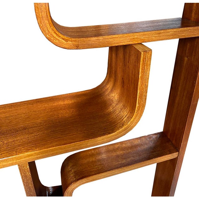 Mid-Century Room Divider by Ludvik Volak for Drevopodnik Holesov, 1960s For Sale - Image 6 of 9