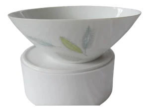 1960s Raymond Loewy Design Rosenthal Porcelain Serving Bowl