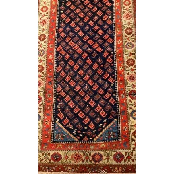 Textile Antique Persian Malayer Runner For Sale - Image 7 of 10