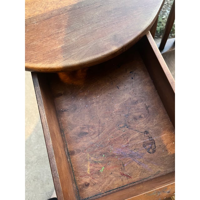 Brown Barnard & Simonds Writing Chair For Sale - Image 8 of 14