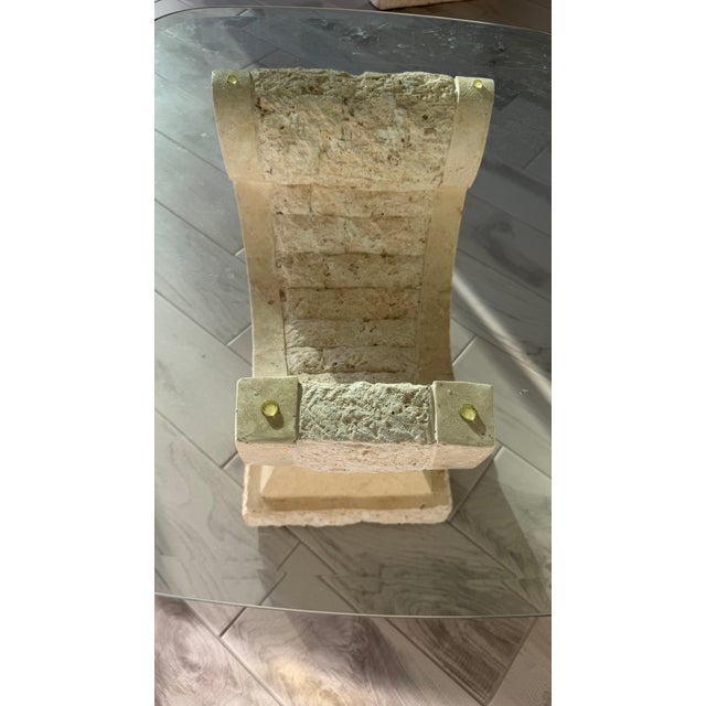 Vintage 1980s Postmodern End Table For Sale - Image 10 of 13