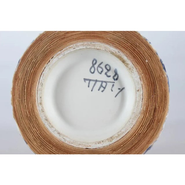 Italian Fratelli Fanciullacci Vase with Embossed Decoration of Fantasy Animals, 1960s For Sale - Image 9 of 10