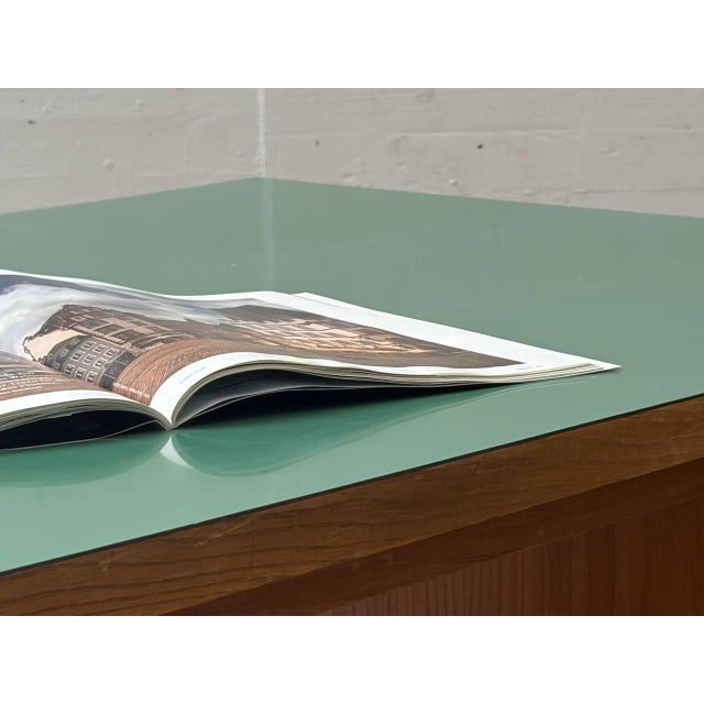 Mid-Century Desk with Linoleum Top from Merz Roller, 1960s For Sale - Image 12 of 16