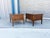 Wood 1960s Mid Century Walnut Side Tables - Set of 2 For Sale - Image 7 of 13