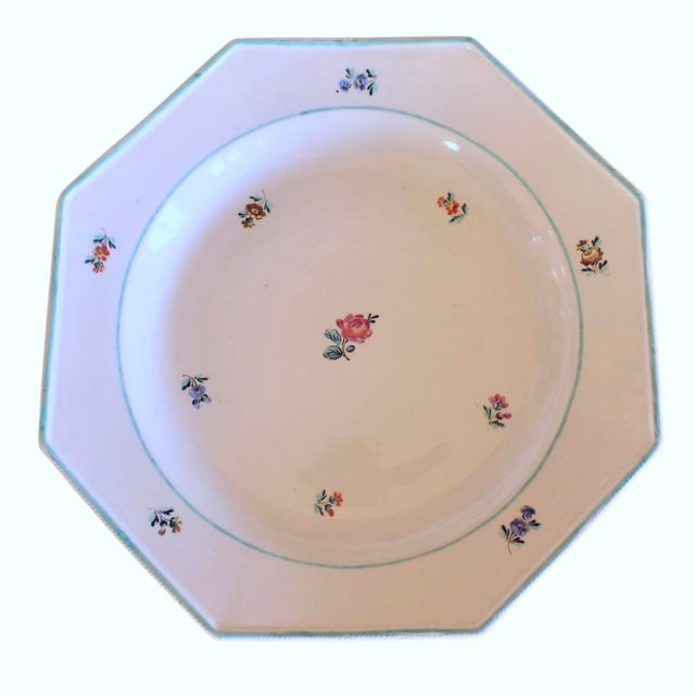 Fabbrica Del Vecchio Italian Creamware Plates, Ca. 1820- A Pair For Sale - Image 4 of 17