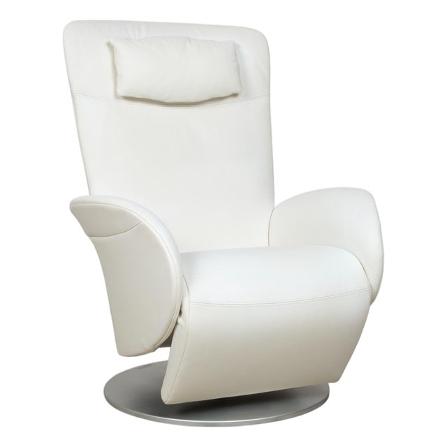 L-SE-L 572 Chair in Leather from Rolf Benz For Sale