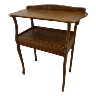 Antique Oak Server For Sale
