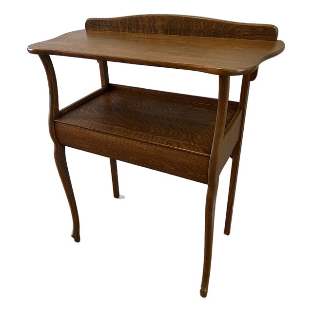 Antique Oak Server For Sale