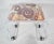1970s 1970's Lucite Waterfall Bench / Stool in Jack Lenore Larsen Velvet For Sale - Image 5 of 11