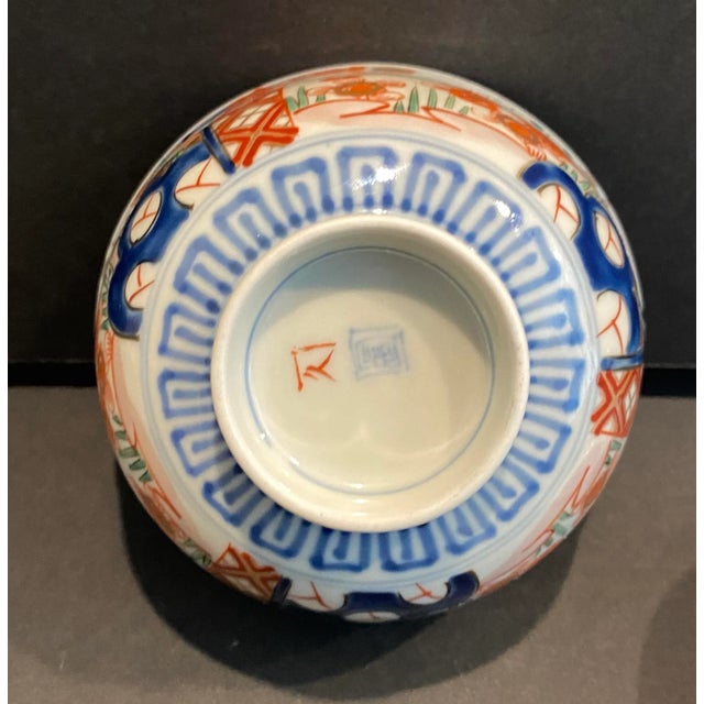 Antique Imari Tea Bowl For Sale - Image 9 of 11