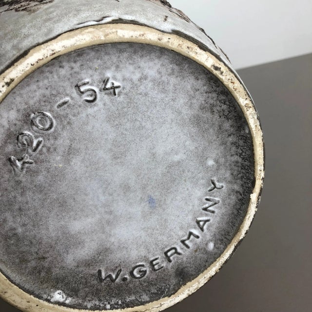 Large Model 420-54 Fat Lava Vase by Scheurich, 1970s For Sale - Image 15 of 18