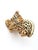 Figurative Vintage Mid-Century Gold Ceramic Signed Horse For Sale - Image 3 of 13