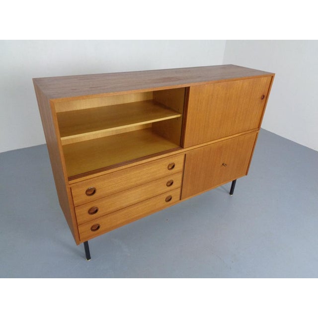 Teak Sideboard with Top, 1960s, Set of 2 For Sale - Image 17 of 18