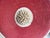 Vintage African Bamileke Tribe Beaded & Shell Round Shield 20.5" D For Sale - Image 4 of 5