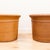 Mid 20th Century Mid Century Architectural Pottery Speckled Stoneware Planters - Set of 2 For Sale - Image 5 of 12