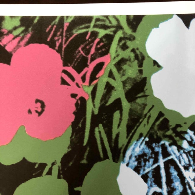 1990s After Andy Warhol "Poppy Flowers" Lithograph For Sale - Image 10 of 11