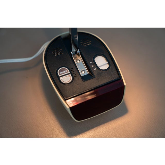 Cream Adjustable Radio-Sail Lamp, 1970s For Sale - Image 8 of 18