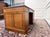 Wood English Desk with Green Inlay For Sale - Image 7 of 18