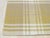 9x12 Yellow Hand-Knotted Wool Golden Plaid Weave Geometric Modern Carpet Rug For Sale - Image 4 of 9