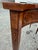 Vintage Hepplewhite Style Mahogany and Burled Wood Inlaid Console Table For Sale - Image 12 of 17