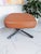 Set of Mid-Century Modern Leather Lounge Chair and Ottoman from Skoghaug Industri, 1980 For Sale - Image 4 of 18