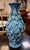 Ceramic Large Baluster-Shaped Vase in Turquoise Blue Glazed Maises Ceramic, 1920s For Sale - Image 7 of 8
