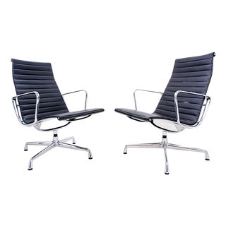 EA 116 Lounge Chairs by Charles and Ray Eames for Vitra, Set of 2 For Sale