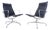 EA 116 Lounge Chairs by Charles and Ray Eames for Vitra, Set of 2 For Sale