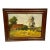 Vintage Belgian Signed Landscape Oil Painting For Sale