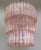 Italian 21st Century Pink Tronchi Chandelier by Fabio LTD For Sale - Image 3 of 7